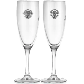 Набор бокалов под шампанское "СССР" на 2 персоны